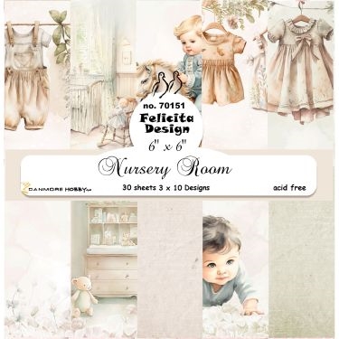 Felicita Design Nursery room 3x10design 15x15cm 200g